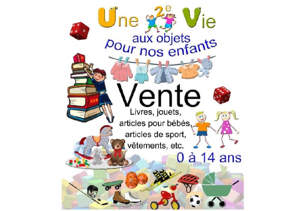 Une 2e vie aux objets pour nos enfants